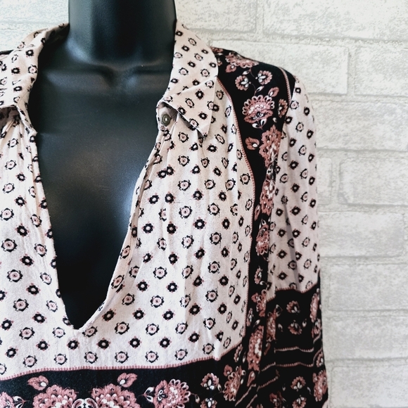 Free People Changing times Boho Tunic - Picture 4 of 10